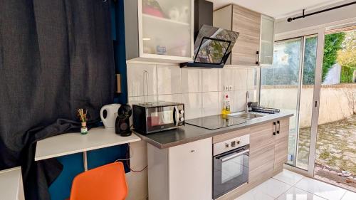 Dapur atau dapur kecil di Azur, paris et stade de France