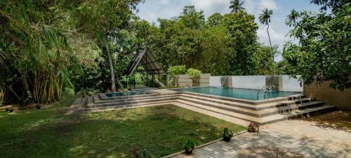 Πισίνα στο ή κοντά στο Greenery home near airport