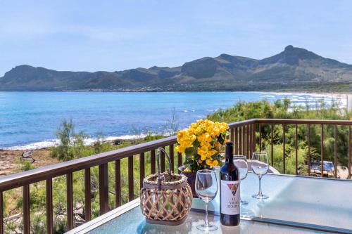 Mallorca Beach front line house Up To 6