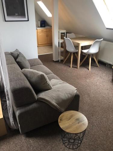 Posezení v ubytování Ferienwohnung Willi II
