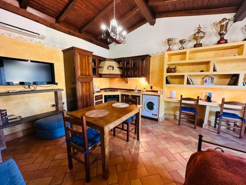 Kuchyň nebo kuchyňský kout v ubytování Casaloca Inn
