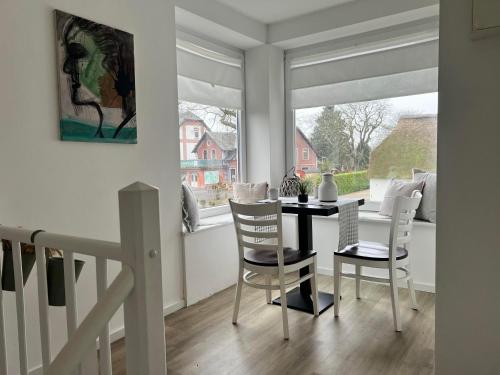 Posezení v ubytování Ferienwohnung M1