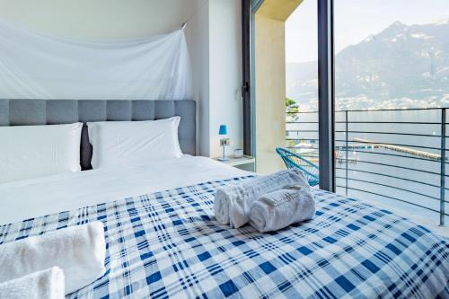 Ένα ή περισσότερα κρεβάτια σε δωμάτιο στο Casa Giulia