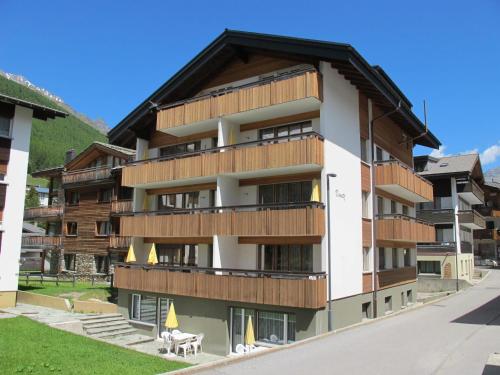 Appartementhaus Venetz SAAS107 ruhige Lage direkt an SKIBUSHALTESTELLE