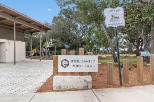 a sign in front of a park with a playground at Perdido Sun 304 in Perdido Key