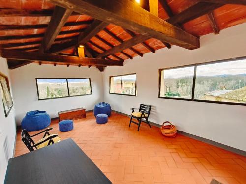 Χώρος καθιστικού στο Villa Tommasini La torre