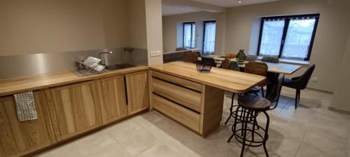 Η κουζίνα ή μικρή κουζίνα στο Le Relais Nordique