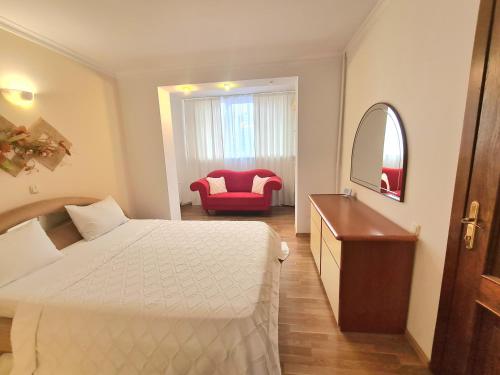 Katil atau katil-katil dalam bilik di Stefan cel Mare