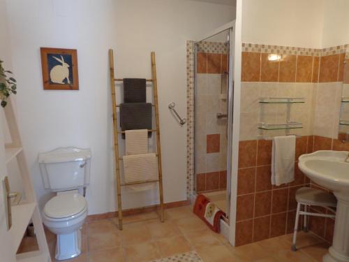 Ένα μπάνιο στο The Coachhouse Gite