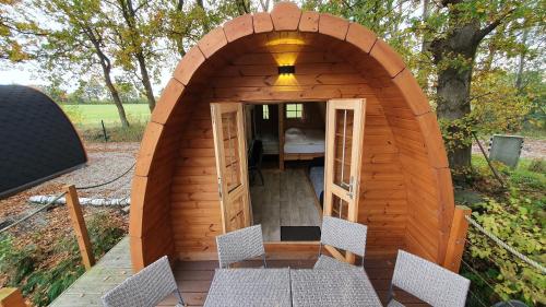 Zahrada ubytování 15 Premium Camping Pod "Rømø"