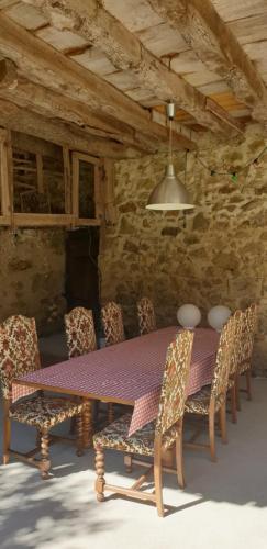 Χώρος καθιστικού στο Chez Patoue Gîte et Chambre d'hôtes