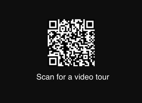 a qr code with the words scan for a video tour at Casa Bugó Arsenal Hotel Boutique en Getsemaní in Cartagena de Indias
