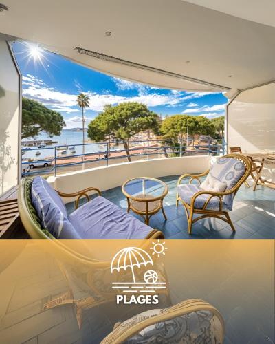 FRGK Rochelongue Vue Mer Panoramique, Terrasse & Plage Privée