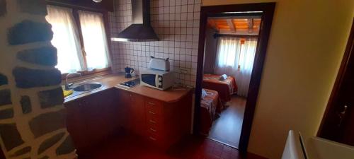 Η κουζίνα ή μικρή κουζίνα στο CTR Casona Santa Coloma