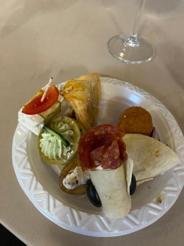 Comida en la villa o alrededores