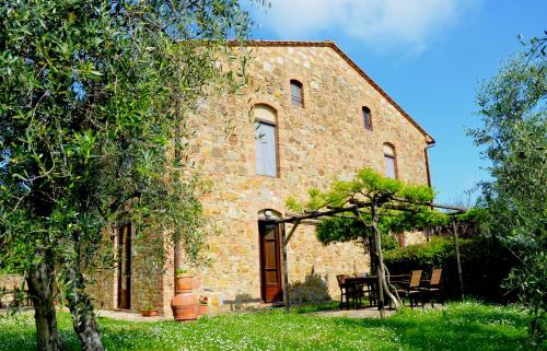 Taman di luar Agriturismo Rigone in Chianti