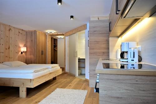 Posteľ alebo postele v izbe v ubytovaní Apartment Marienberg
