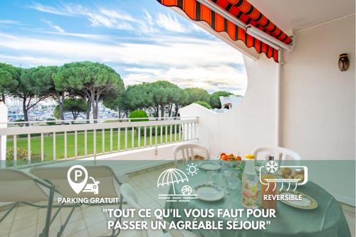 Le Cormoran Air-Climatisé-Parking-Vue Marina-Plage