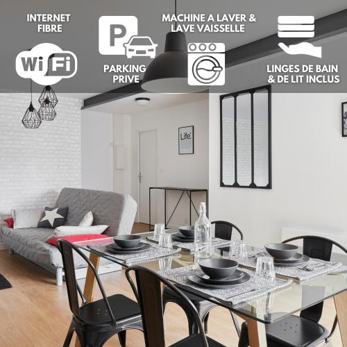 New-York New-York : fibre Wifi/Linge/Parking