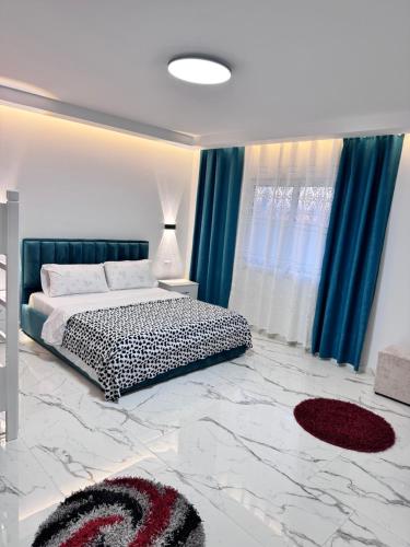 Postel nebo postele na pokoji v ubytování Restorant Hotel Nori