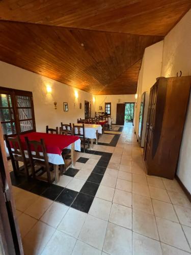 Restaurace v ubytování Posada el Yacaré