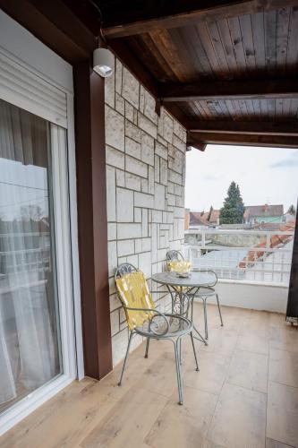 Μπαλκόνι ή βεράντα στο Apartman Eden