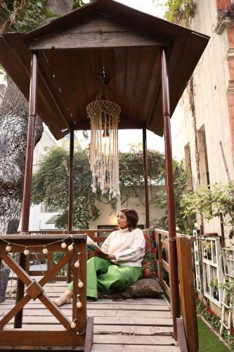 Μπαλκόνι ή βεράντα στο The Bougainvillea Bed & Breakfast