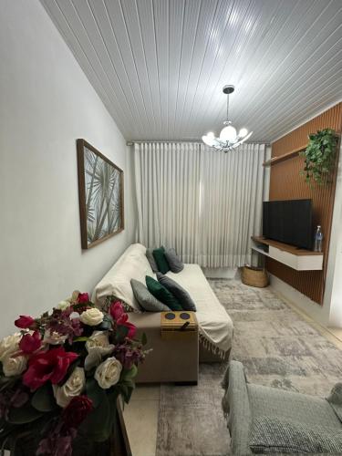 TV a/nebo společenská místnost v ubytování Casa sorriso-MT