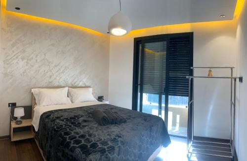 Postel nebo postele na pokoji v ubytování Riad Mazal