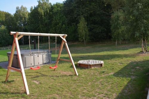 Herní místnost nebo prostor pro děti v ubytování Rieke