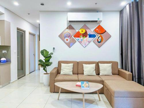 Ruang duduk di Vũng Tàu The Sóng Stay