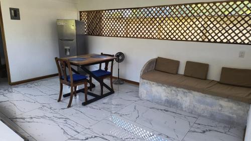 Η κουζίνα ή μικρή κουζίνα στο APARTAMENTOS LA FONTE de PUERTO VIEJO LIMÓN