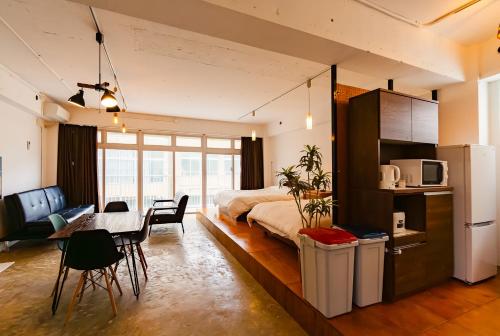 Kuchyň nebo kuchyňský kout v ubytování Villa Retreat Reo