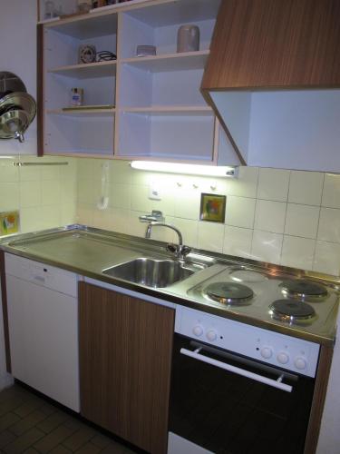 Η κουζίνα ή μικρή κουζίνα στο Residenz Rosablanche, ATTELAS SIVI157