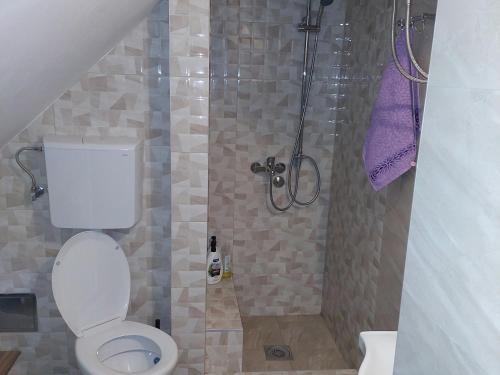 Koupelna v ubytování Kuća za odmor Andrea