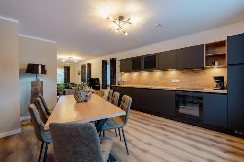 Dapur atau dapur kecil di Hünzinger Dorfschmiede