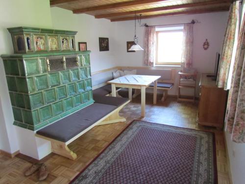 Postel nebo postele na pokoji v ubytování Haus Erle