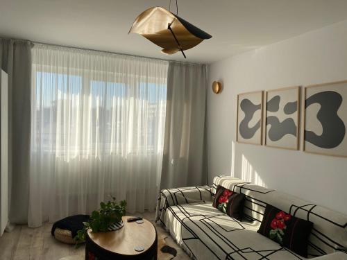 Χώρος καθιστικού στο Modern Apartment