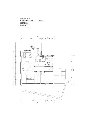 a floor plan of a house at Casa Ines in Gambarogno