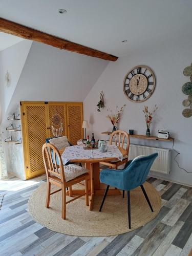 Posezení v ubytování Fewo ,Sonnenstübchen,