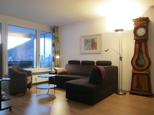 Posezení v ubytování Apartment Alpenblick Superior