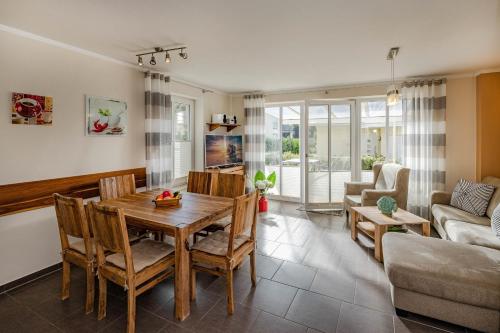 Et opholdsområde på Ferienhaus Ines