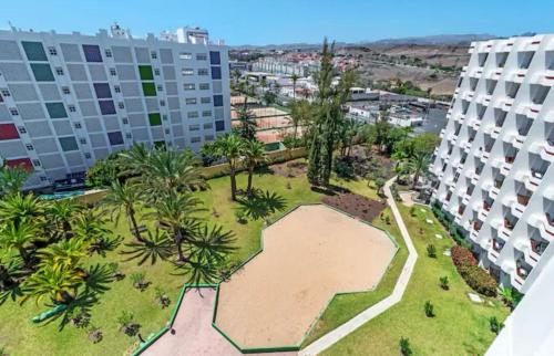 Agaete Playa vista Yumbo Dunas parking