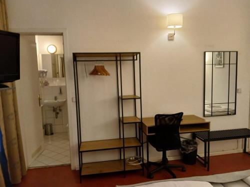 Koupelna v ubytování Hotel Amelie Berlin