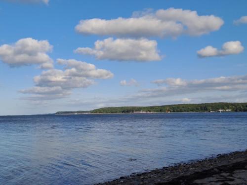 a view of a large body of water at MeerZeit in Langballig