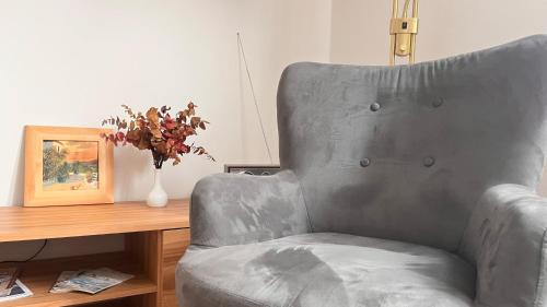 Χώρος καθιστικού στο Lütje Eiland