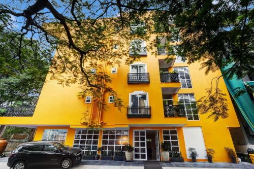 Budova, kde se hotel nachází