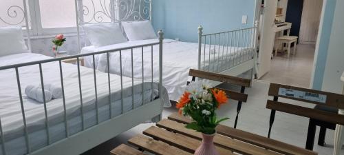 Letto o letti in una camera di Lauren House