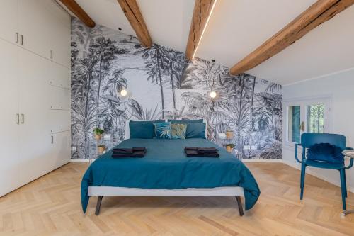 Χώρος καθιστικού στο Design Luxury Flat, Privacy & Comfort a Vicenza