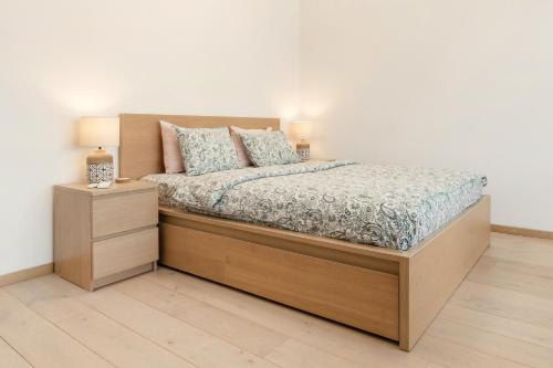 Ένα ή περισσότερα κρεβάτια σε δωμάτιο στο Modern Apartment with Great View